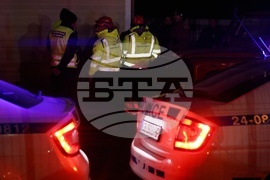 Сграда - паднало скеле - инцидент