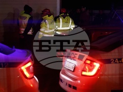 Сграда - паднало скеле - инцидент