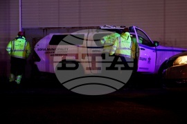 Сграда - паднало скеле - инцидент