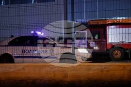 Сграда - паднало скеле - инцидент