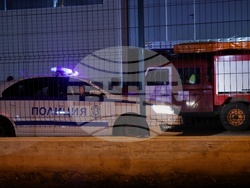 Сграда - паднало скеле - инцидент