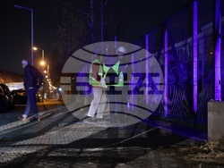 Сграда - паднало скеле - инцидент