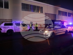 Сграда - паднало скеле - инцидент