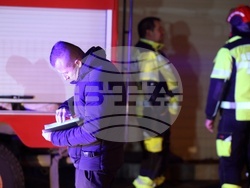 Сграда - паднало скеле - инцидент