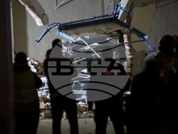 Сграда - паднало скеле - инцидент