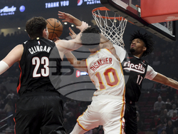 Hawks Trail Blazers Basketball