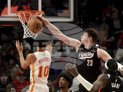 Hawks Trail Blazers Basketball