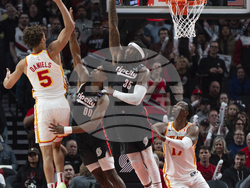 Hawks Trail Blazers Basketball