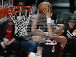 Hawks Trail Blazers Basketball