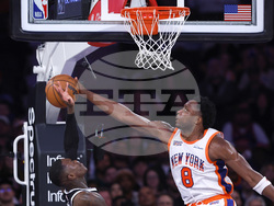 Nets Knicks Basketball