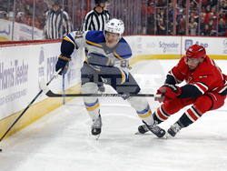 Blues Hurricanes Hockey