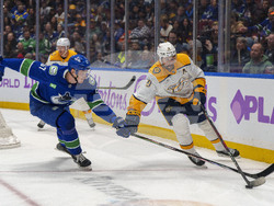 Predators Canucks Hockey