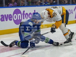 Predators Canucks Hockey