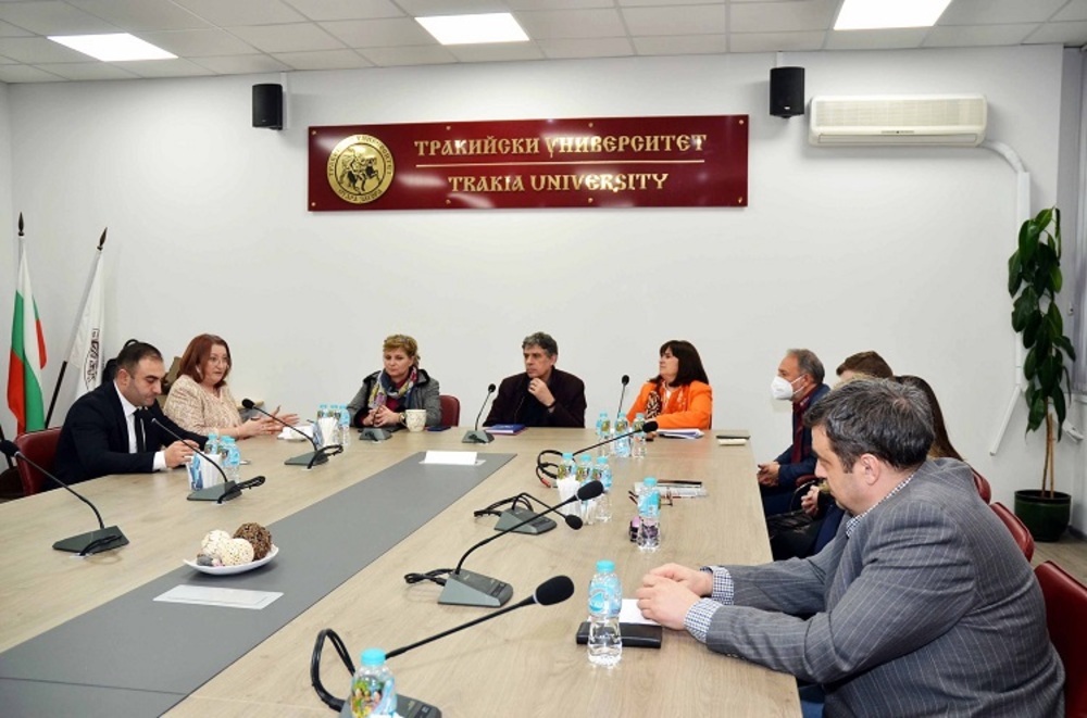 Тракийският университет и Измаилският дунайски институт по воден транспорт обсъдиха бъдещо партньорство