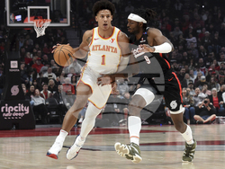 Hawks Trail Blazers Basketball