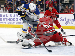 Blues Hurricanes Hockey