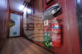 Ден 35 - тема на деня - Антарктида - Лейт. Станислав Стефанов запозна БТА с противопожарните средства на НИК 421