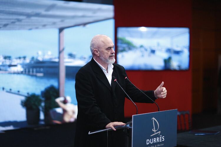 АТА: Яхтеното пристанище на Дуръс е с изключително въздействие върху икономическото развитие на Албания, заяви премиерът Еди Рама