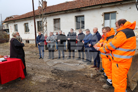 Симитли - противопожарен участък - първа копка