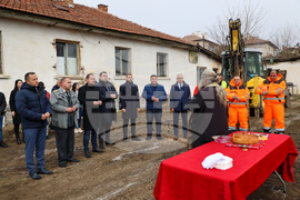 Симитли - противопожарен участък - първа копка