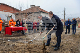 Симитли - противопожарен участък - първа копка