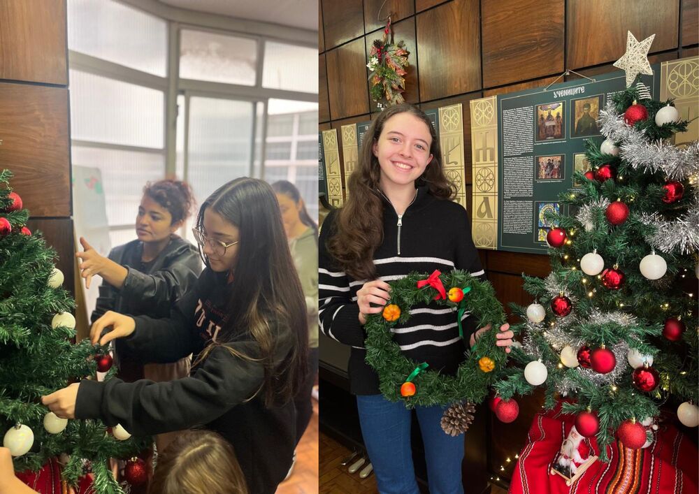 Ученици и учители от Българско училище в Сао Пауло дадоха начало на инициативата „Коледни работилнички“