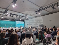 СОР29 - Баку - пресконференция. Снимка: Елена Савова