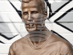 Britain Soccer Harry Kane Statue