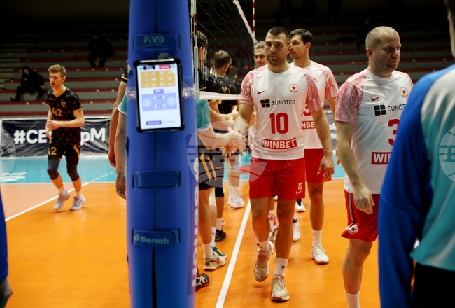 Дея спорт победи ЦСКА в първенството по волейбол при мъжете