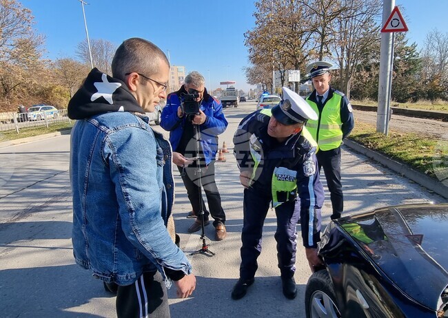 Шумен - полиция - акция „Зима”