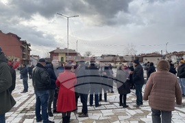 Павел баня - протест