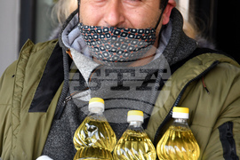 Хасково - евтино олио - опашка