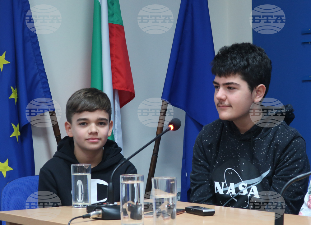 Национален пресклуб на БТА Плевен - STEM - ученици - постижения - пресконференция
