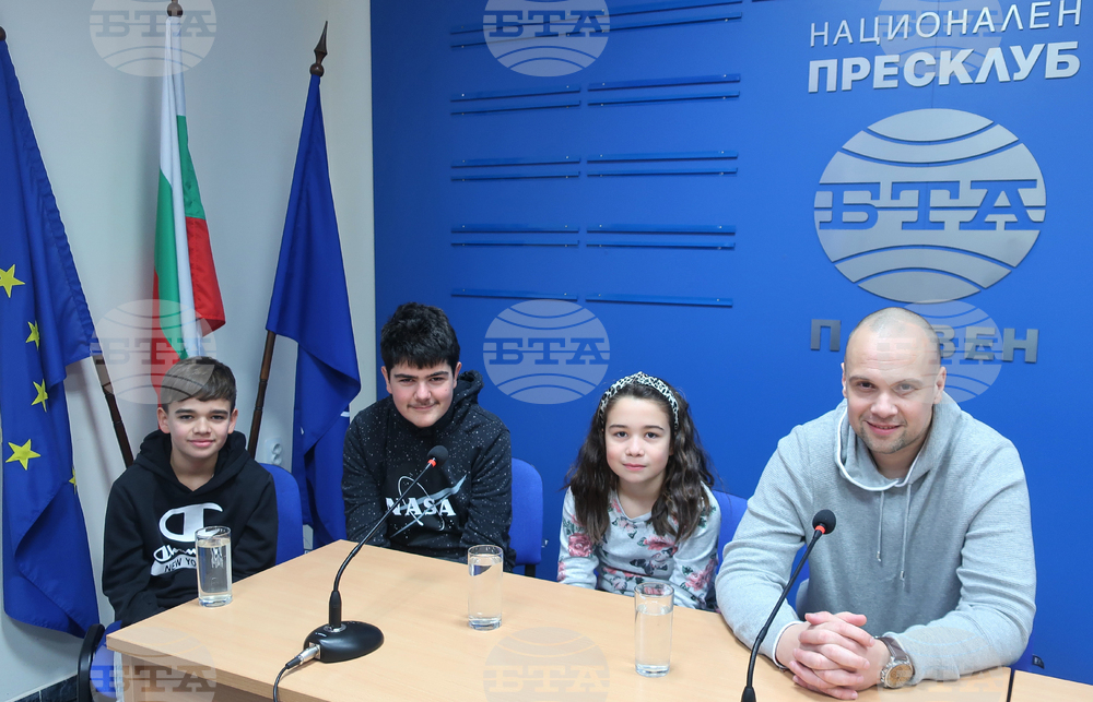 Национален пресклуб на БТА Плевен - STEM - ученици - постижения - пресконференция