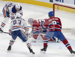 Oilers Canadiens Hockey