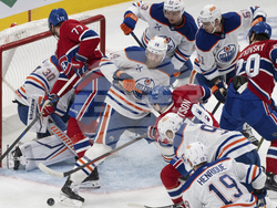 Oilers Canadiens Hockey