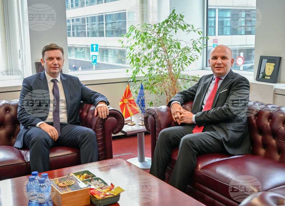 MEP Kyuchyuk, Foreign Minister Osmani Discuss Bulgaria-North Macedonia Bilateral Relations, Country’s EU Accession