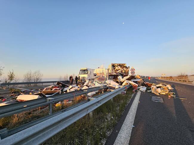 Свиленград - автомагистрала “Марица” - камиони - катастрофа