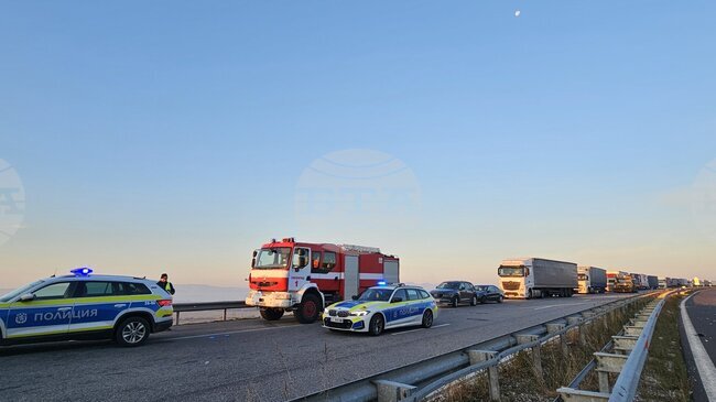 Turkish Truck Driver Dies in Crash on Maritsa Motorway