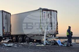 Свиленград - автомагистрала “Марица” - камиони - катастрофа