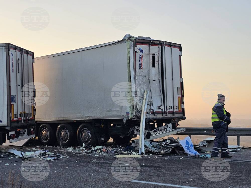 Свиленград - автомагистрала “Марица” - камиони - катастрофа