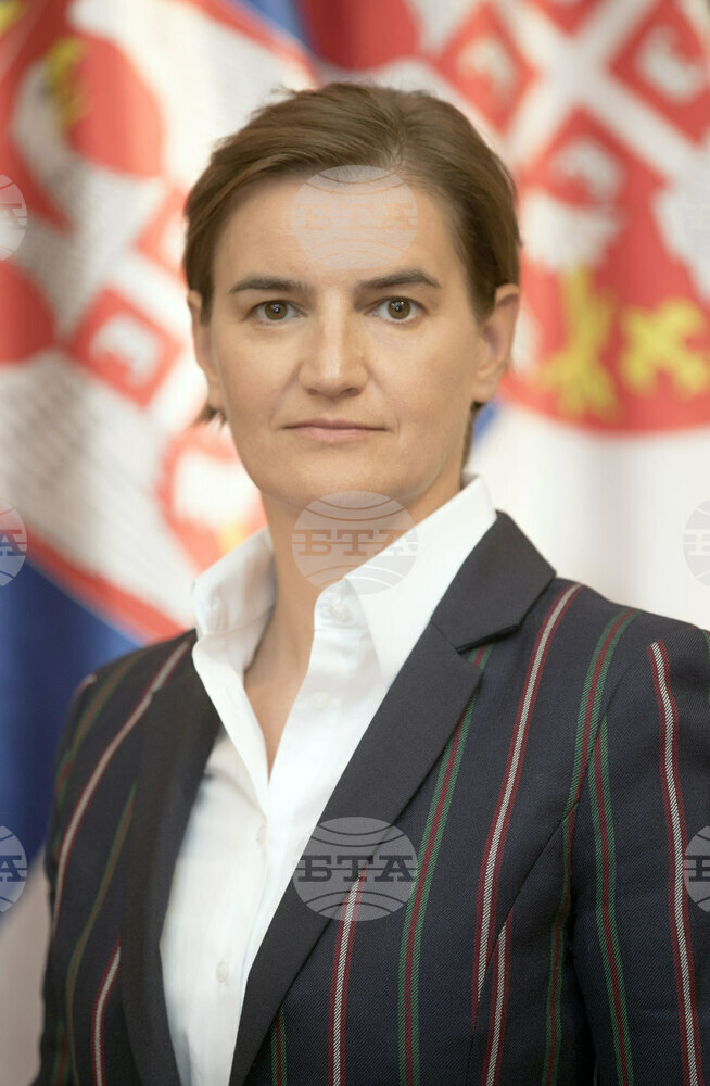 Сръбският премер Ана Бърнабич оцени като успешно посещението си в Брюксел