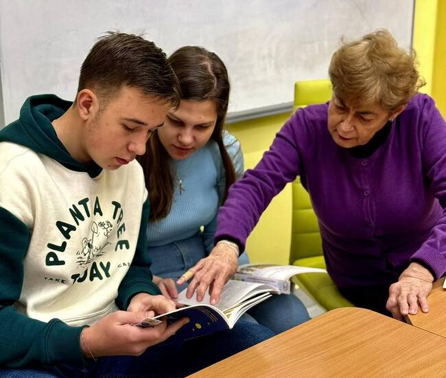 Денят на четенето бе отбелязан в Българското средно училище „Д-р Петър Берон“ в Прага