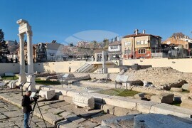 Пловдив - античен комплекс - откриване