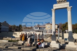 Пловдив - античен комплекс - откриване