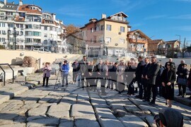 Пловдив - античен комплекс - откриване