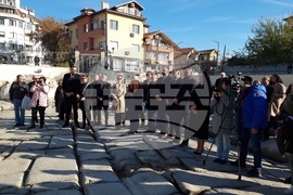 Пловдив - античен комплекс - откриване