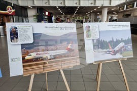 Летище София - изложба - авиофотографи