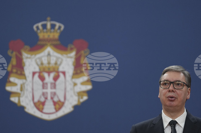 Експлозията в Северно Косово е хибридно нападение срещу Сърбия, заяви сръбският президент