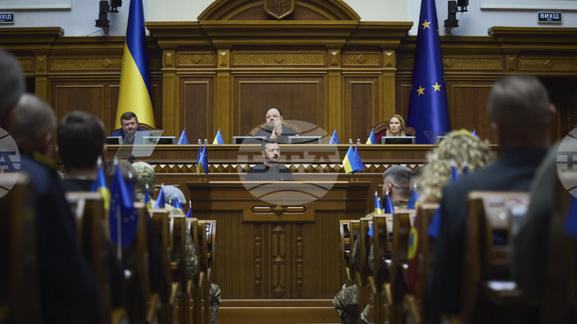 Украинският парламент ратифицира споразумението с ЕС за заем в размер на 90 милиарда евро